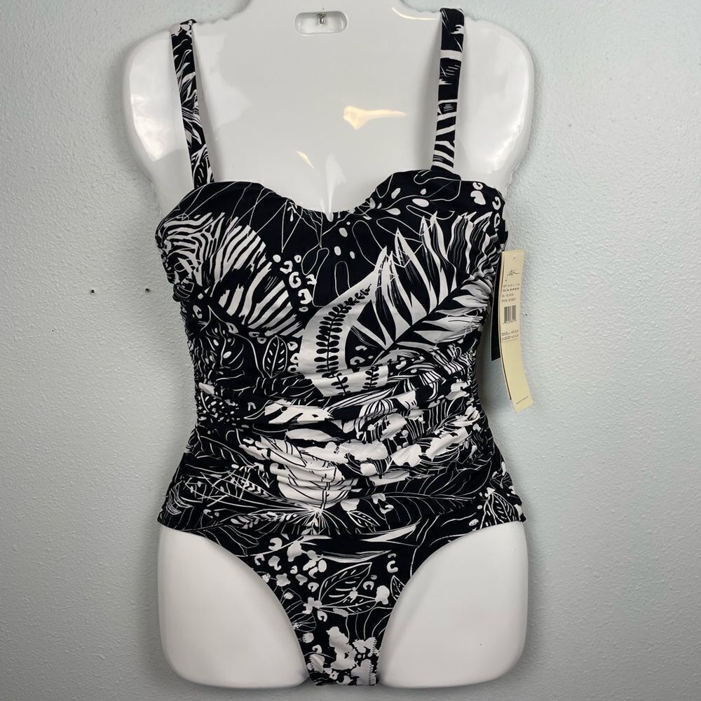 NWT Gottex One Piece Swim Suit Size 8 D Cup
